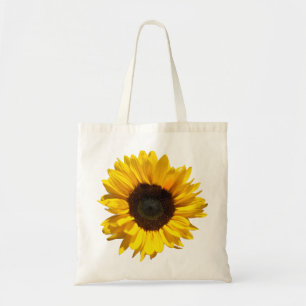 Tote Bag Photographie de tournesol moderne poutres fleuries