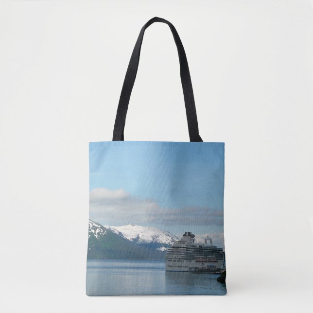 Tote Bag Photographie de voyage de croisière en Alaska (Devant)