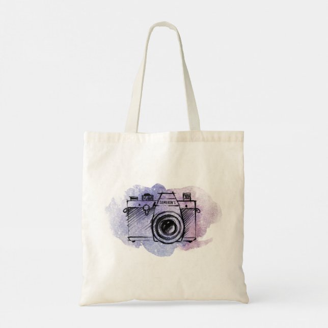 Tote Bag Photographie professionnelle de l'appareil photo a (Dos)