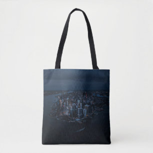 TOTE BAG PHOTOGRAPHIE RÉELLE DES BÂTIMENTS DE LA VILLE