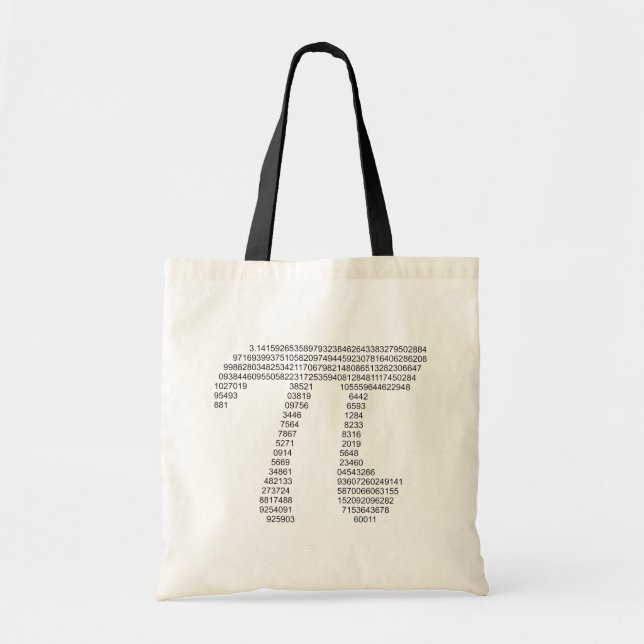 Tote Bag Pi (Devant)
