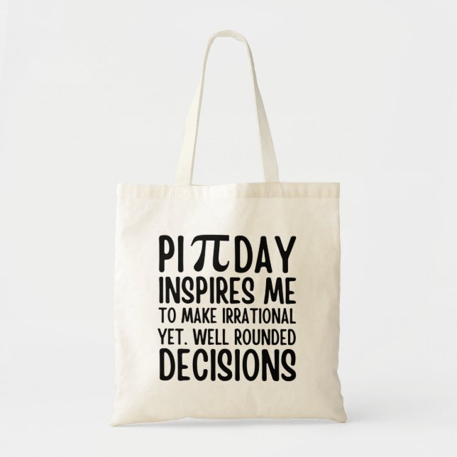 Tote Bag Pi Day Funny (Devant)