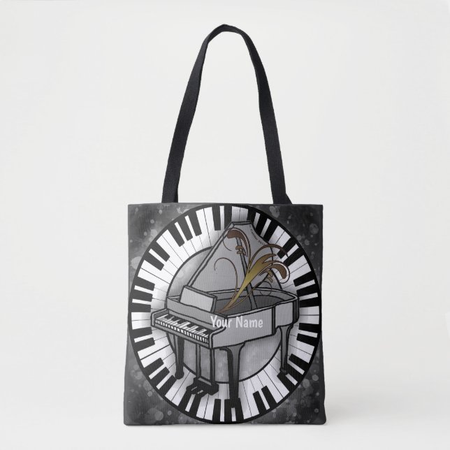 Tote Bag Piano à queue  (Devant)
