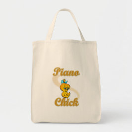 Tote Bag Piano Chick