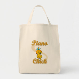 Tote Bag Piano Chick