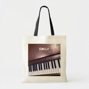 Tote Bag Piano Design
