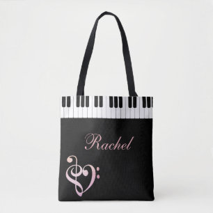 Tote Bag Piano Fourre-tout
