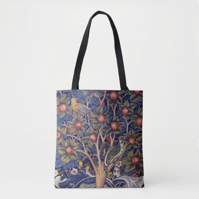 Tote Bag Pic de bois, William Morris (Devant)