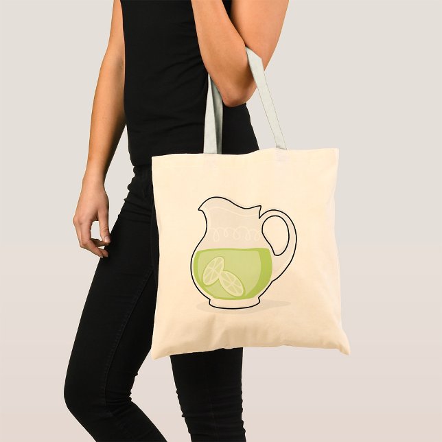 Tote Bag Pichet De Jus De Chaux (Créateur téléchargé)