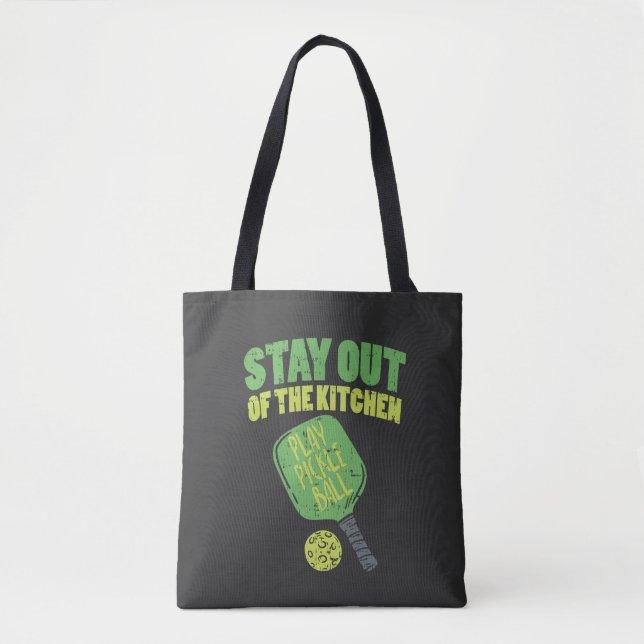 Tote Bag Pickleball Drôle cadeaux de Pickleball (Devant)