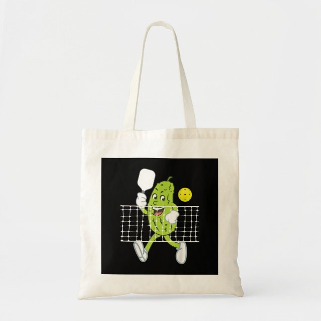 Tote Bag Pickleball Jouer - Drôle Pickleball Paddle (Devant)
