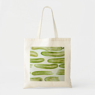 Tote Bag Pickles Green