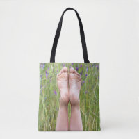 pieds nus en fleur sauvage