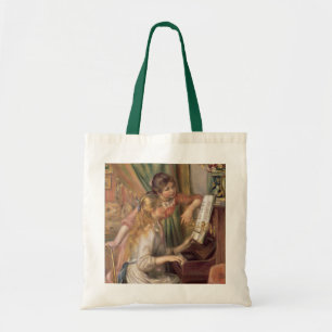 Tote Bag Pierre A Renoir Jeunes filles au piano