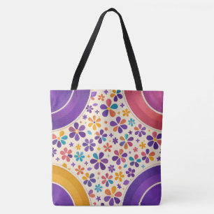 Tote Bag Pierre Angulaire Bloom — Variante Violet Royal