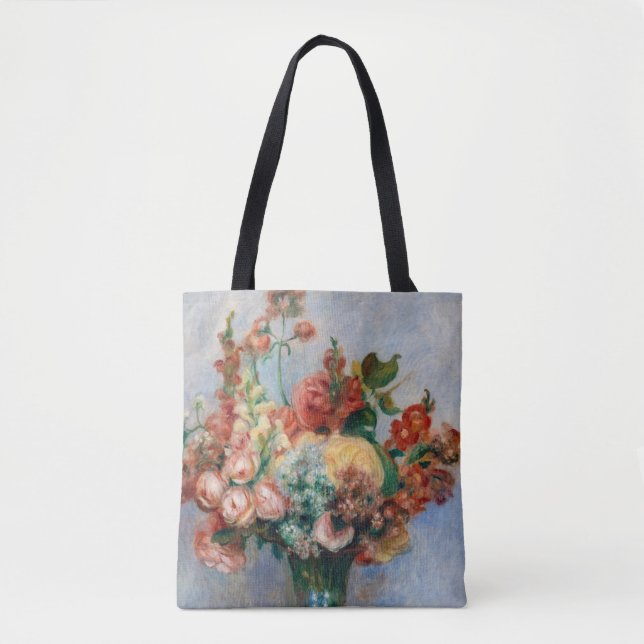 Tote Bag Pierre-Auguste Renoir - Fleurs dans un Vase (Devant)