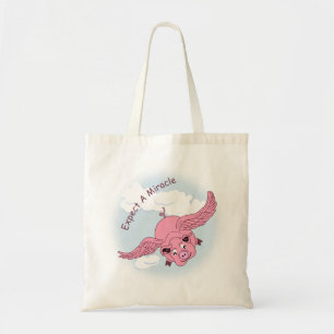 Tote Bag Pig volant