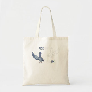 Tote Bag Pigeoff Pigeon drôle