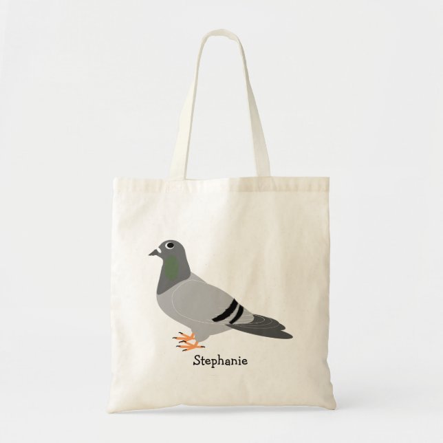 Tote Bag Pigeon personnalisé (Devant)
