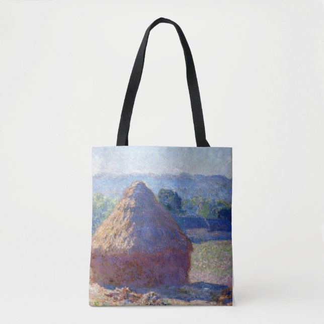 Tote Bag Pile de blé (fin de l'été), Monet (Devant)