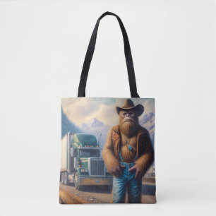 Tote Bag Pilote de camion Bigfoot