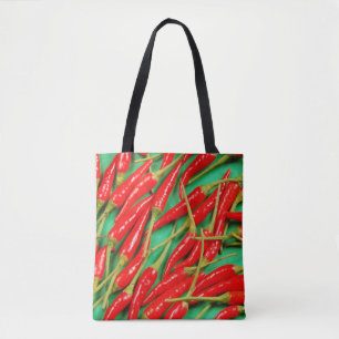 Tote Bag Piments rouges