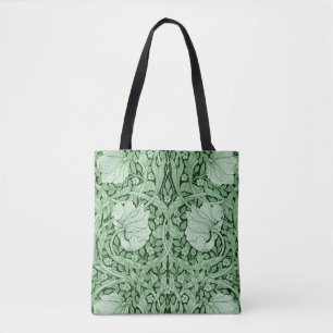 Tote Bag Pimpernel Green, William Morris