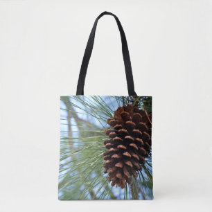 Tote Bag Pine Cône sur toute l'impression