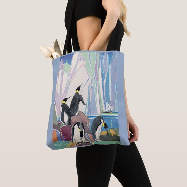 Tote Bag pingouin (De près)