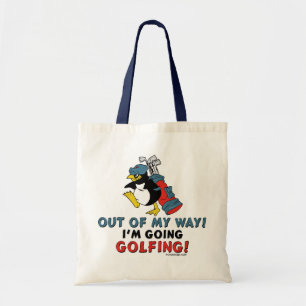 Tote Bag Pingouin de golf