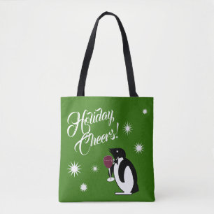 Tote Bag Pingouin de vacances