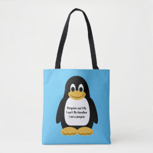 Tote Bag Pingouin mignon animé