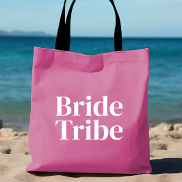 Tote Bag Pink Bride Tribe Fourre-tout pour Bachelorette