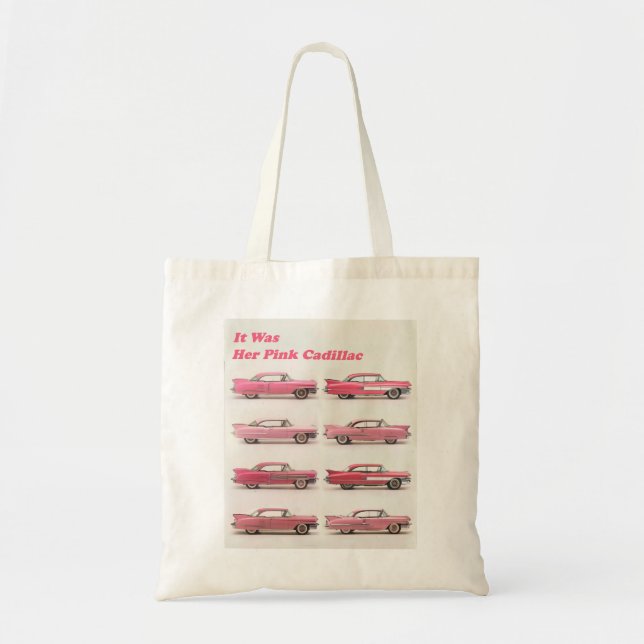 TOTE BAG PINK CADILLAC (Devant)