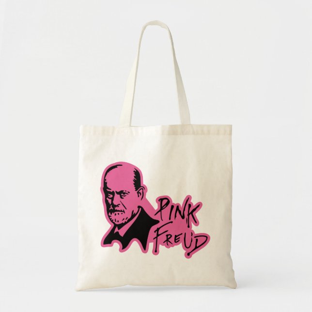 Tote Bag PINK FREUD Psychoanalysis Sound Edition (Devant)