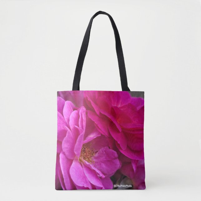 Tote Bag Pink Roses (Devant)