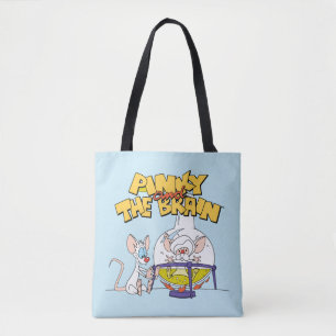Tote Bag Pinky et le cerveau   Laboratoire