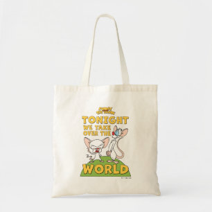 Tote Bag Pinky et le cerveau   Reprendre Le Monde