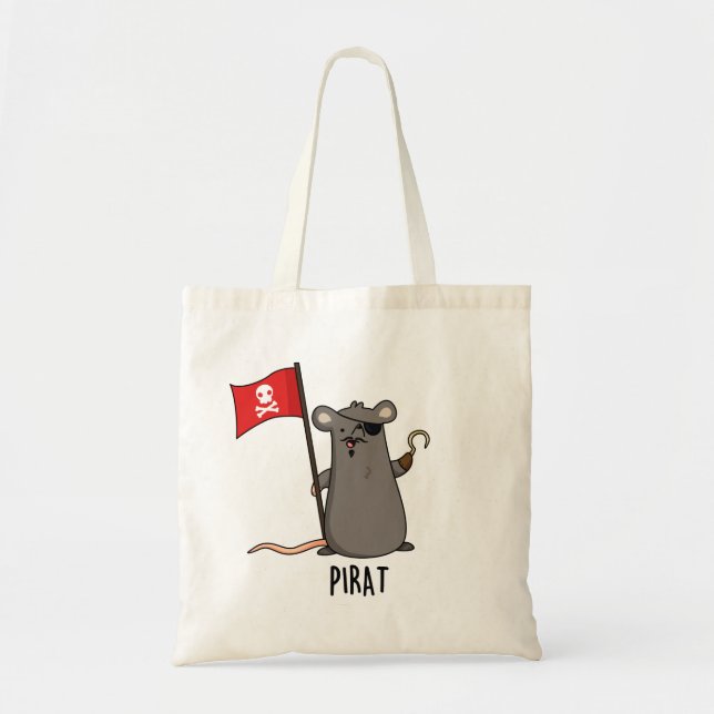 Tote Bag Pirat Funny Pirate Pirate (Devant)