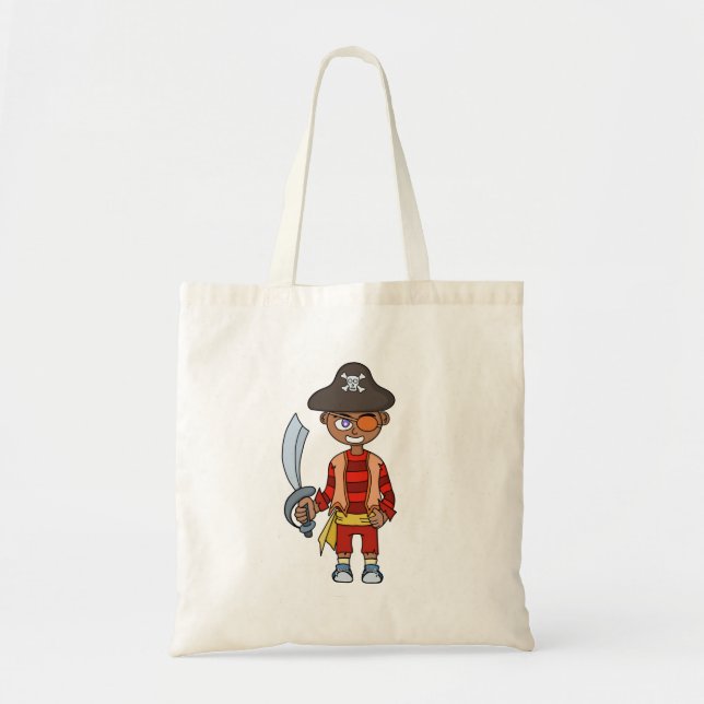 Tote Bag Pirate Boy (Devant)