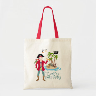 Tote Bag Pirate Boy Treasure Map Amusants Anniversaire Fête
