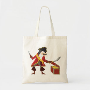 Tote Bag Pirate de capitaine