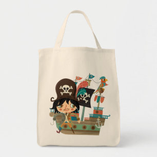 Tote Bag Pirate et bateau de pirate