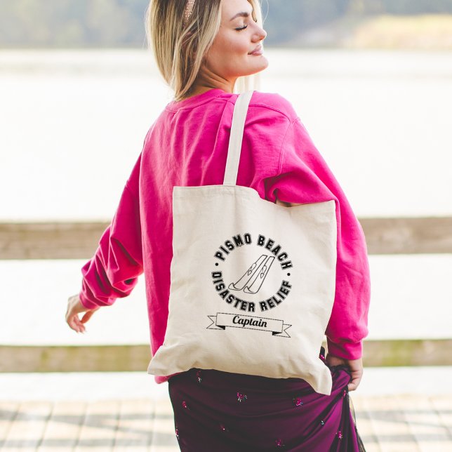 Tote Bag Pismo Beach Secours Capitaine Fourre-tout (Créateur téléchargé)