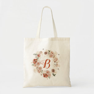 Tote Bag PixDezines H2 Fall Garden Flowers Fête des mariées