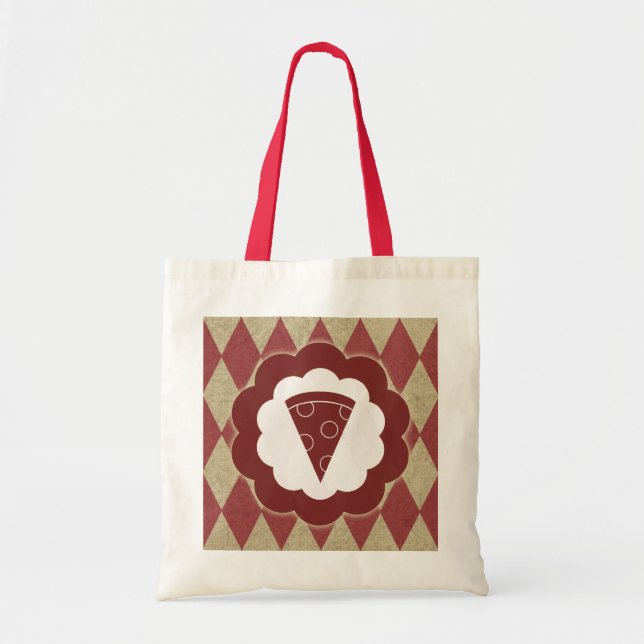 Tote Bag pizza (Devant)