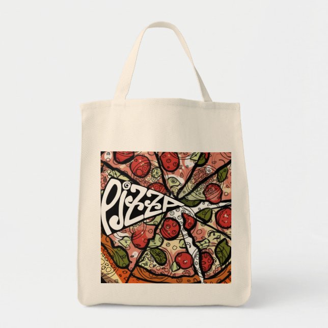 Tote Bag Pizza Pie (Devant)