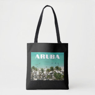 Tote Bag Plage d'Aruba Caribbean Island