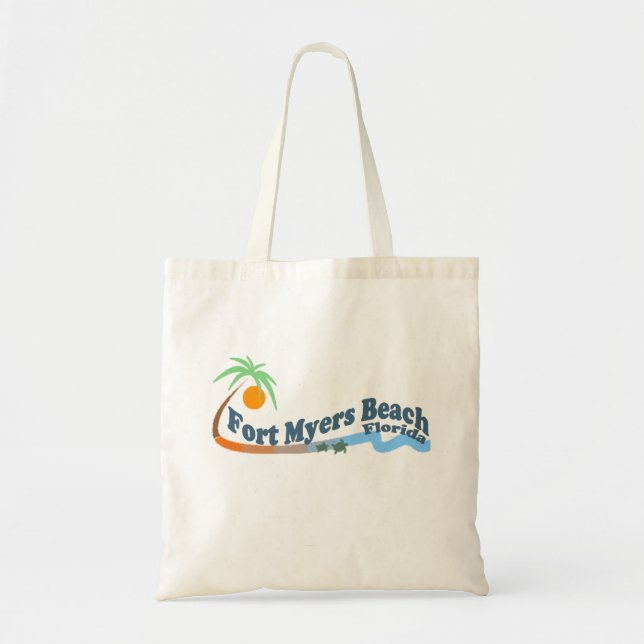 Tote Bag Plage de Fort Myers (Devant)