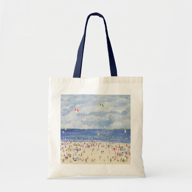 Tote Bag Plage de nuage (Devant)